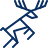 Primitive Sign Deer 1 Icon from Cyber Line Set