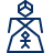 Primitive Sign Human 4 Icon from Cyber Line Set