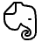 Evernote Logo Icon from Logos Line - Free Set