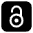 Open Access Logo Icon from Logos Block - Free Set