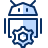 Android Setting Icon from Cyber Duotone Set