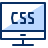 Programming CSS Icon from Cyber Duotone Set