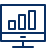 Programming Graph Bar Icon from Cyber Line Set