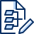 Programming List Edit Icon from Cyber Duotone Set