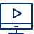 Programming Multimedia Icon from Cyber Line Set