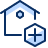 House Add Icon from Cyber Duotone Set