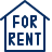 House For Rent Icon from Cyber Line Set