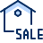 House Sale Icon from Cyber Duotone Set