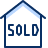 House Sold 2 Icon from Cyber Duotone Set