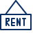 Rent Sign Icon from Cyber Line Set