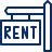 Sign For Rent Icon from Cyber Line Set