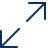 Expand Diagonal 2 Icon from Cyber Duotone Set
