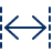 Expand Horizontal 3 Icon from Cyber Line Set