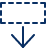 Move Selected Area Down Icon from Cyber Line Set