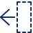 Move Selected Area Left Icon from Cyber Line Set