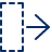 Move Selected Area Right Icon from Cyber Line Set