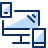 Multi Platform 1 Icon from Cyber Duotone Set