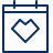 Heart Calendar Icon from Cyber Line Set