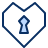 Heart Lock Icon from Cyber Duotone Set