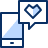 Heart Mobile Message Icon from Cyber Duotone Set