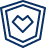 Heart Protect Icon from Cyber Line Set