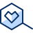 Heart Search Icon from Cyber Duotone Set