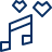 Love Music Icon from Cyber Line Set