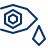 Teardrop Icon from Cyber Line Set