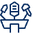 Presentation Counter 2 Icon from Cyber Line - Free Set