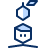 Apple User Icon from Cyber Duotone Set