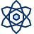 Atom 1 Icon from Cyber Duotone Set
