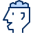 Brain User Icon from Cyber Duotone Set