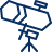 Telescope Icon from Cyber Line Set