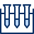 Test Tube Holder Icon from Cyber Duotone Set