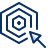 Cursor Arrow Target Icon from Cyber Duotone Set