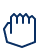 Cursor Hand Hold Icon from Cyber Line Set