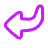 Reply 2 Icon from Plump Neon Set