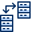 Server Data Transfer TO Server Icon from Cyber Duotone Set