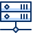 Server Network 1 Icon from Cyber Duotone Set