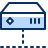 Server Network 4 Icon from Cyber Duotone Set