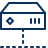 Server Network 4 Icon from Cyber Line Set
