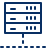 Server Network 6 Icon from Cyber Line Set