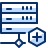 Server Network Add Icon from Cyber Duotone Set