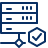 Server Network Check Icon from Cyber Line Set