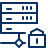 Server Network Lock Encrypt Icon from Cyber Line Set