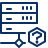 Server Network Question Icon from Cyber Line Set