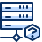 Server Network Question Icon from Cyber Duotone Set