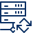 Server Network Refresh Icon from Cyber Line Set