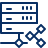 Server Network Share Icon from Cyber Line Set
