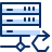 Server Network Sync Icon from Cyber Duotone Set